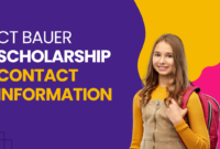 CT Bauer Scholarship Contact Information