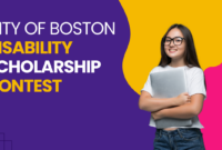 City of Boston Disability Scholarship Contest